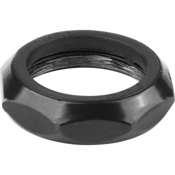 Гайка резьбовой рулевой колонки верхняя 1"1/8 x 26tpi чёрная Гайка резьбовой рулевой колонки верхняя 1"1/8 x 26tpi чёрная