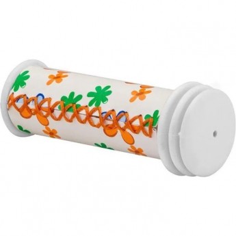 Грипсы VLG-200-1 Velo 105 мм бело-зелено-оранжевые