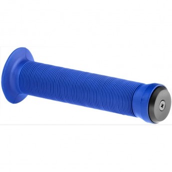 Грипсы VLG-411A Velo c заглушками VLP-15 147 мм синие