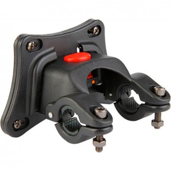 Крепеж на руль JY-257AC для велокорзины быстросъёмный, пластиковый чёрный