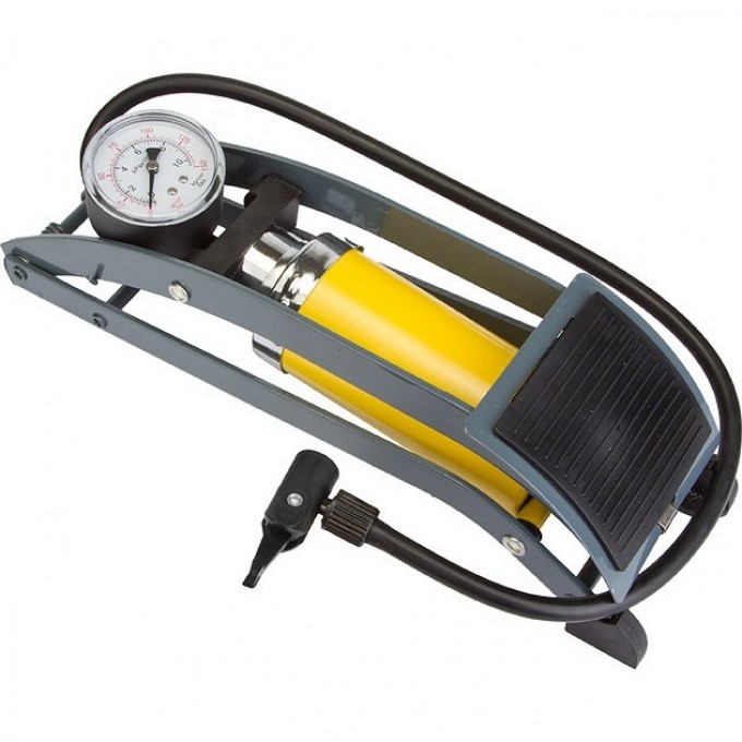 Насос STELS FP-0902A ножной стационарный, желтый 320056