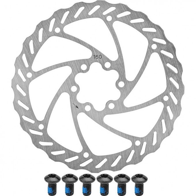 Ротор RT553-G дискового тормоза 160 мм 510203