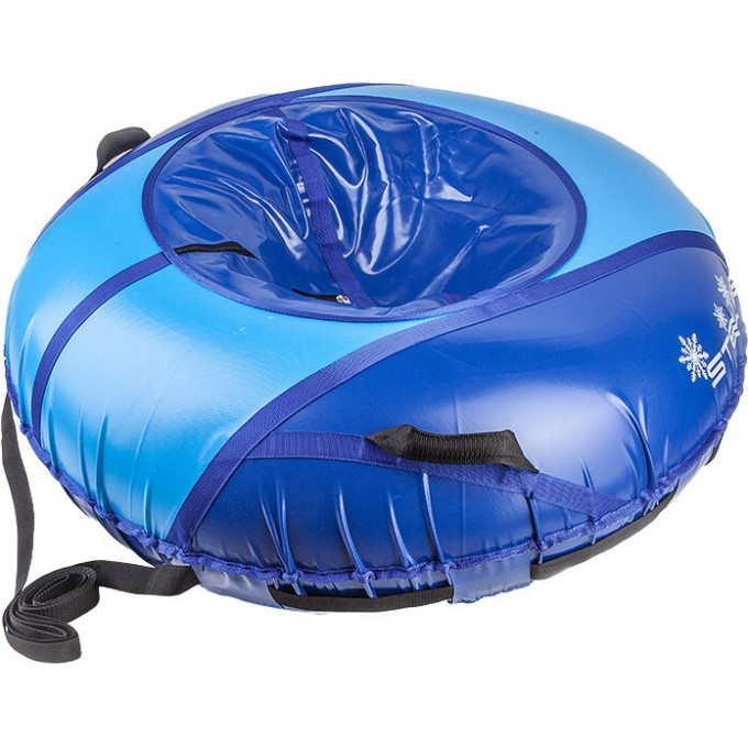 Санки надувные STELS D125 см усиленные, сине-голубые 710098