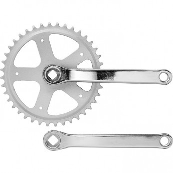 Шатуны HDL-S140 1/2"х1/8" 40Т 152 мм, хромированные Шатуны HDL-S140 1/2"х1/8" 40Т 152 мм, хромированные