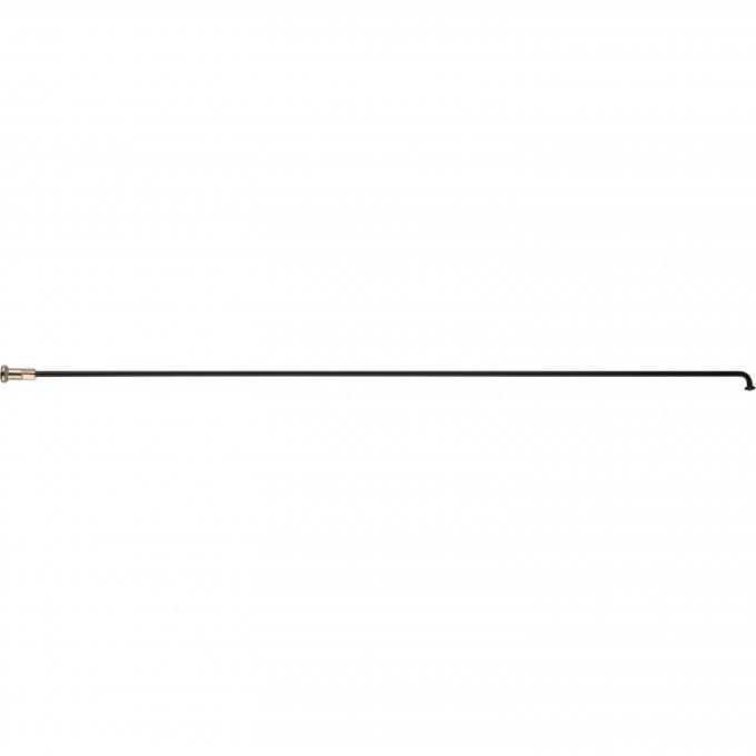 Спица с латунным ниппелем 261 мм, стальная черная 490096