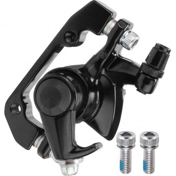 Тормоз дисковый (калипер) DSK-320R Promax задний чёрный