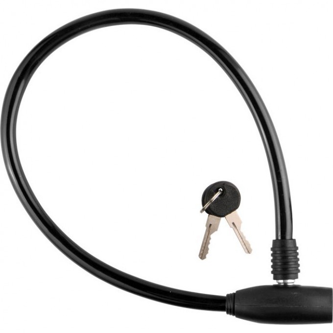 Трос-замок 86109, 10х650 мм чёрный 540008