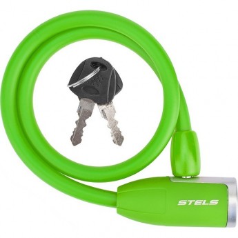 Трос-замок STELS 84356, 10х650 мм, зелёный