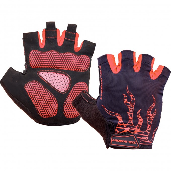 Велоперчатки ZL2313 черно-красные, размер: M 380174