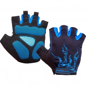 Велоперчатки ZL2313 черно-синие, размер: XXL Велоперчатки ZL2313 черно-синие, размер: XXL