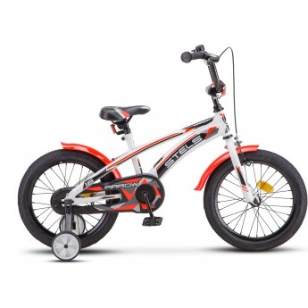 Велосипед STELS 16" Arrow V020 (LU085302) белый/красный Велосипед STELS 16" Arrow V020 (LU085302) белый/красный