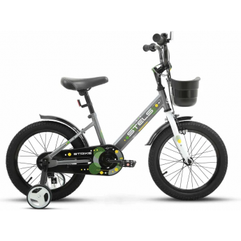 Велосипед STELS 16" STRIKE VC (JU135646) серый Велосипед STELS 16" STRIKE VC (JU135646) серый