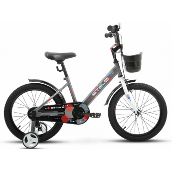 Велосипед STELS 18" STRIKE VC (JU135647) серый Велосипед STELS 18" STRIKE VC (JU135647) серый