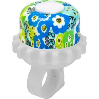 Звонок 23R-06 "Цветы" бело-голубой Звонок 23R-06 "Цветы" бело-голубой